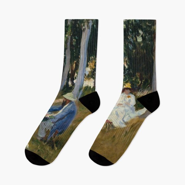 Item preview, Claude Monet painting by the edge of a wood  designed and sold by Tamas Das.