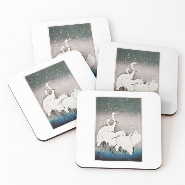 Item preview, A Group of Egrets (1925 - 1936) by Ohara Koson (1877-1945). designed and sold by fredgarden8.