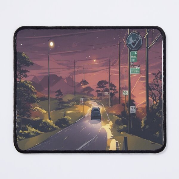 Item preview, aesthetic night road designed and sold by blastercreation.
