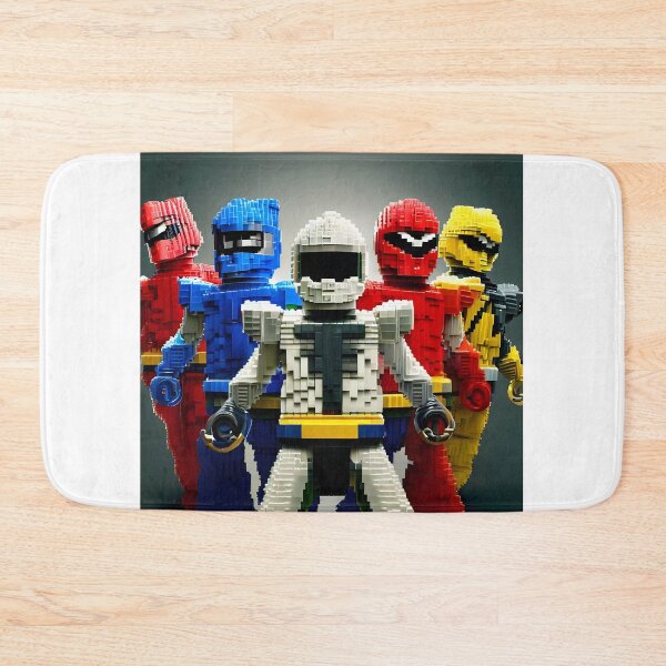 Item preview, Blocky Brick Super Sentai Rangers 2 designed and sold by GokaiRedbubble.