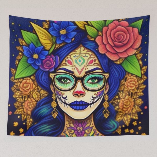 Item preview, Dia de los Muertos designed and sold by Roxburylane.