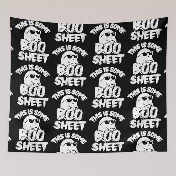 Item preview, This Is Some Boo Sheet  designed and sold by WoodburyLake.