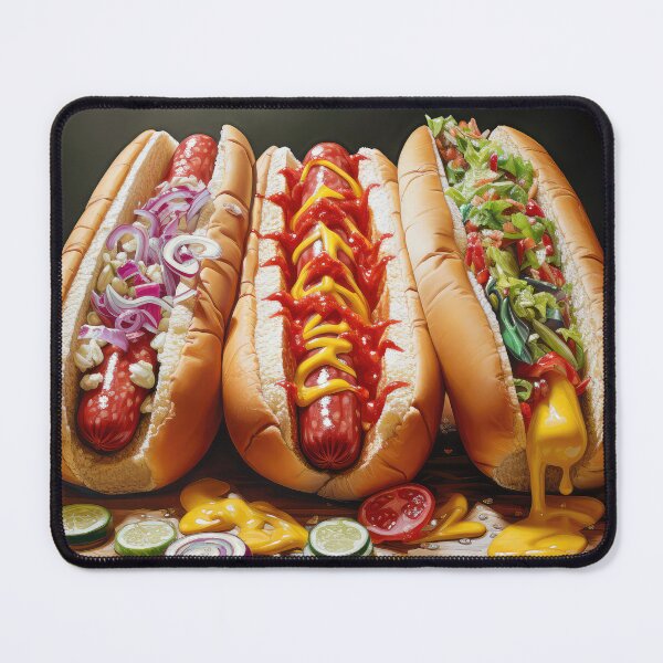 Item preview, Hotdogs and Buns designed and sold by Elisabeth Lucas.