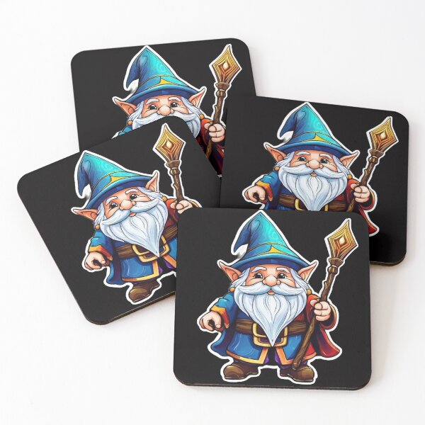 Item preview, Cartoonish Gnome Wizard designed and sold by IvoryTowers.
