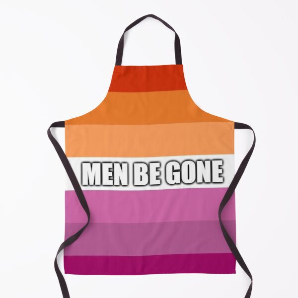 Item preview, men be gone lesbian flag designed and sold by rj1776.