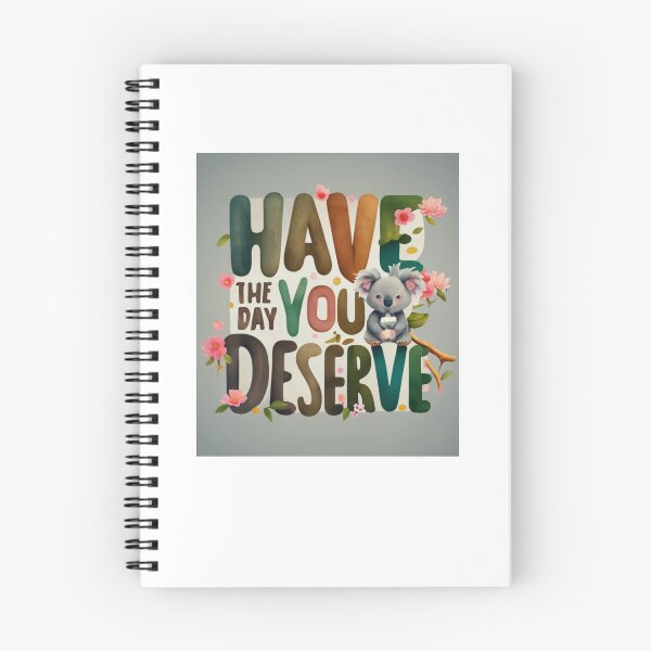 Item preview, Have The Day You Deserve Koala  (green) designed and sold by Mika2525-smile.