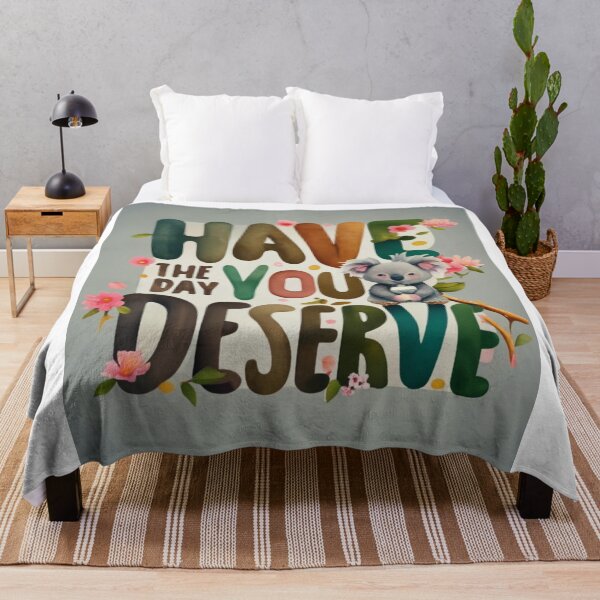 Item preview, Have The Day You Deserve Koala  (green) designed and sold by Mika2525-smile.
