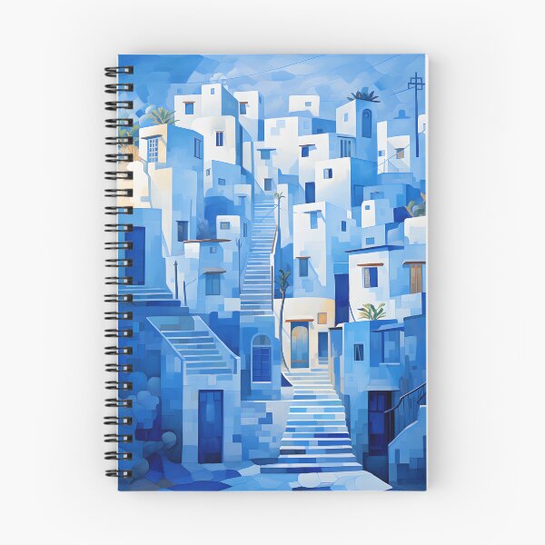 Item preview, Azure Peakscape Town designed and sold by BrotherQY.