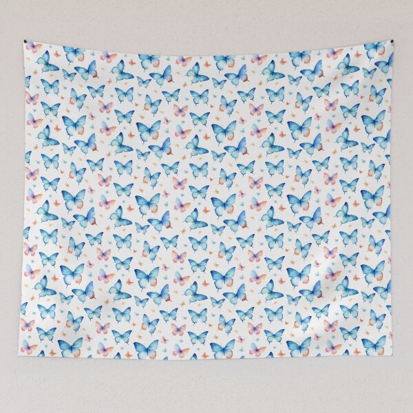 Item preview, Whimsical Wings: Vibrant Butterfly Watercolor Art designed and sold by qoodesignstudio.