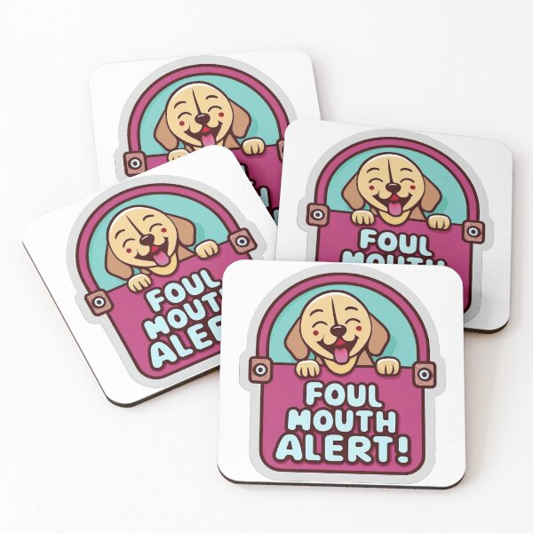 Item preview, Foul Mouth Dog! designed and sold by DiverseDoodles.