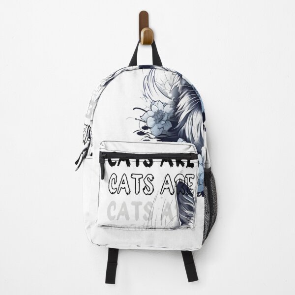 Item preview, Cats are my therapy - Maine Coon floral art designed and sold by alaa-mously.