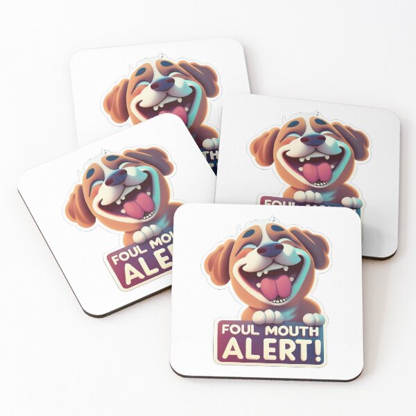 Item preview, Foul Mouth Dog! designed and sold by DiverseDoodles.