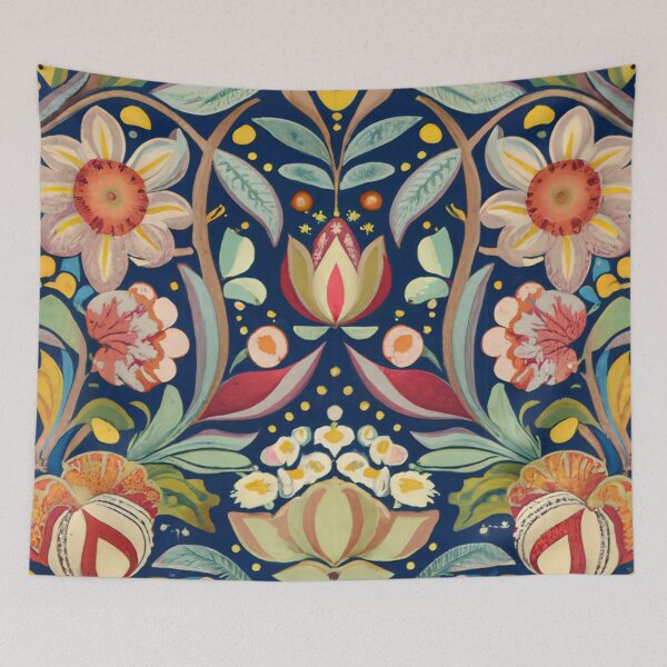 Item preview, Autumn Elegance William Morris Inspired Fall Floral Designs designed and sold by Tamas Das.