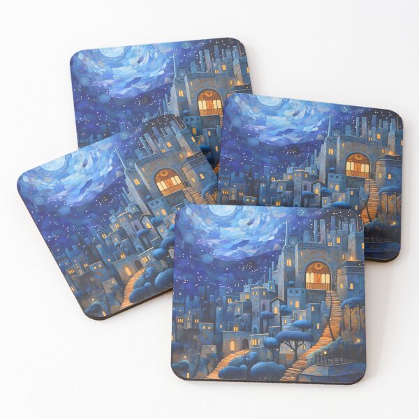 Item preview, Shadows of the Mountain Town designed and sold by BrotherQY.