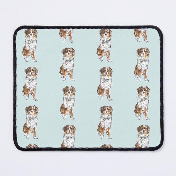 Item preview, Red Merle Mini Aussie designed and sold by rita-andi.