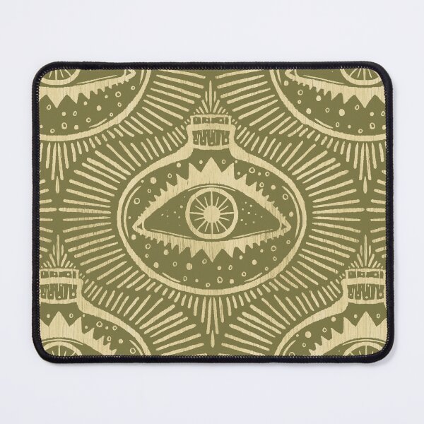 Item preview, Green Evil Eye in Potion Vial - Wierdcore Pattern designed and sold by rnmarts.