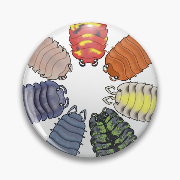 Item preview, Rainbow of Isopods designed and sold by NeptuneNebula.
