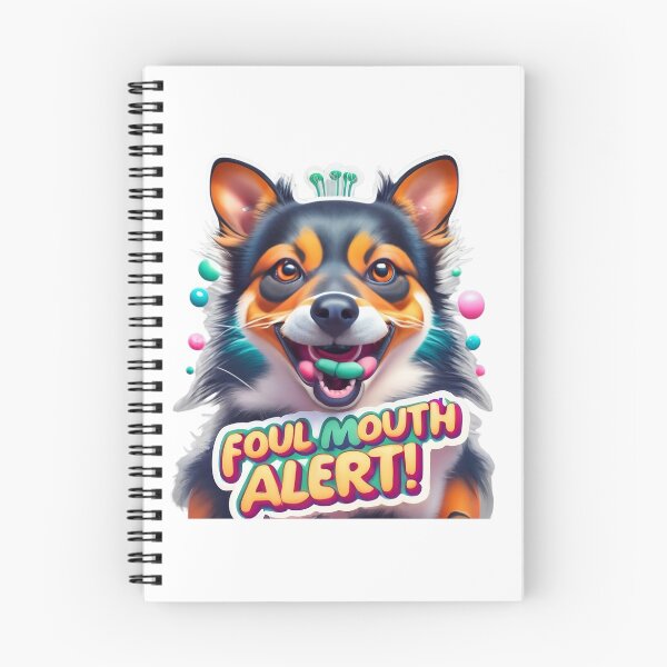 Item preview, Foul Mouth Dog! designed and sold by DiverseDoodles.