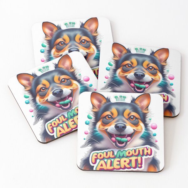 Item preview, Foul Mouth Dog! designed and sold by DiverseDoodles.