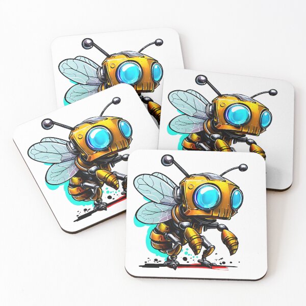 Item preview, RoboBee designed and sold by GokaiRedbubble.