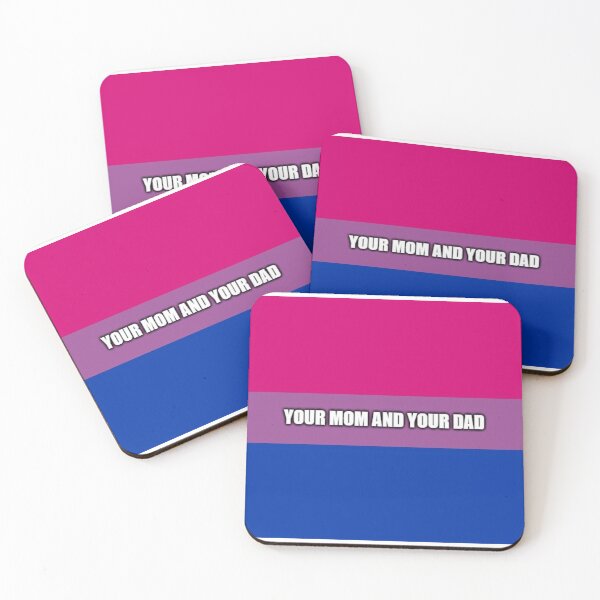 Item preview, your mom and your dad bisexual flag designed and sold by rj1776.