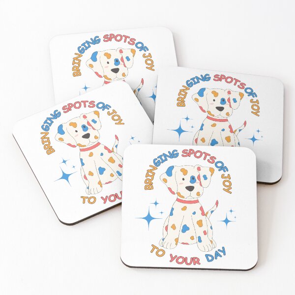 Item preview, Colorful Dalmatian: Bringing Spots of Joy to Your Day designed and sold by DesignDazzles.