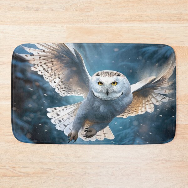 Item preview, Snowy Owl in Flight 01 designed and sold by Elisabeth Lucas.