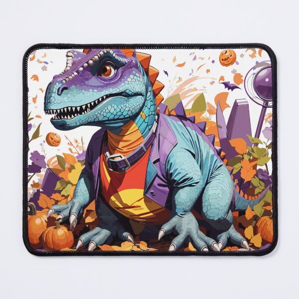 Item preview, Groovy Halloween Dinosaur stickers designed and sold by Sesame1195.