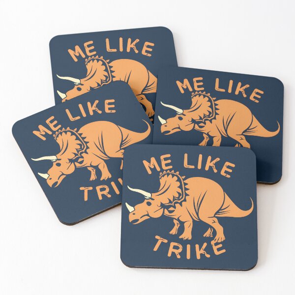 Item preview, Me Like Trike - Triceratops are the Best! - Funny Dinosaur designed and sold by goldentusk.