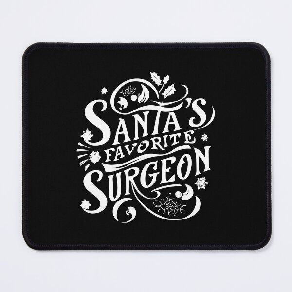 Item preview, Humorous Christmas Gift: Santa's Favorite Surgeon designed and sold by randomorder.