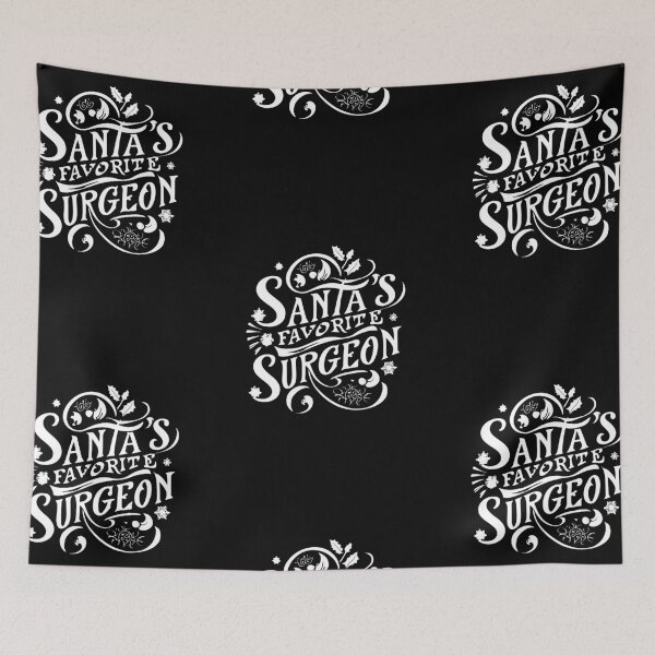 Item preview, Humorous Christmas Gift: Santa's Favorite Surgeon designed and sold by randomorder.