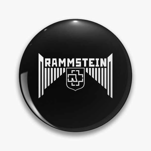 Rammstein Logo, Rammstein Pin