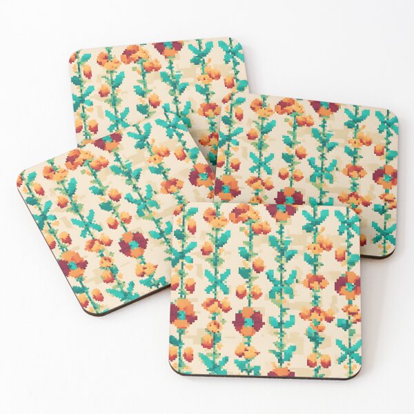 Item preview, textile and wallpaper patterns. a printable digital illustration work. floral print designs. designed and sold by APHIDAT-TA.