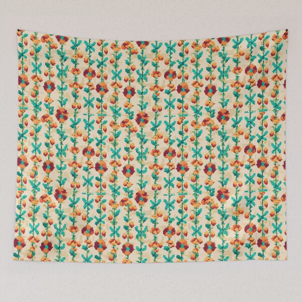 Item preview, textile and wallpaper patterns. a printable digital illustration work. floral print designs. designed and sold by APHIDAT-TA.
