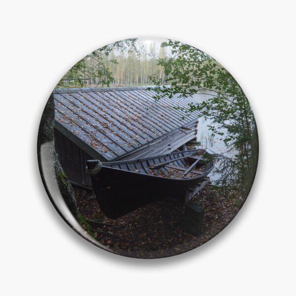 Item preview, The boat house and  a rowing boat designed and sold by Jouko Lehto Photography.
