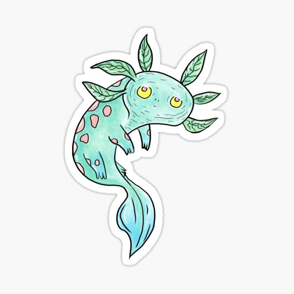 Kevin the Axolotl Sticker