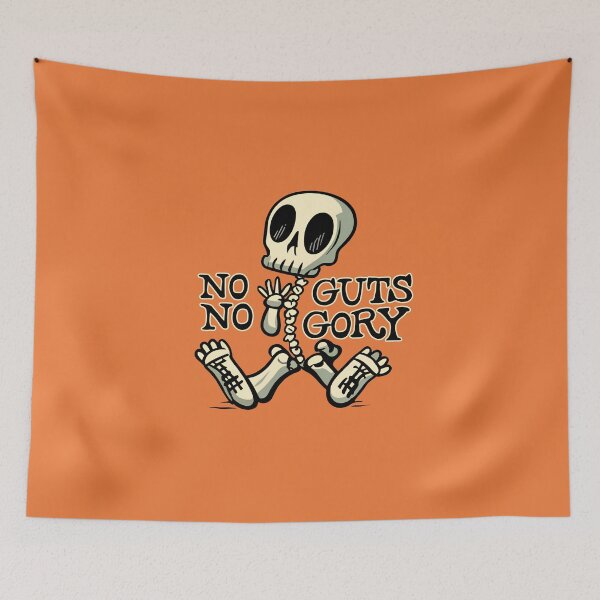 Item preview, No Guts, No Gory - Funny Halloween designed and sold by goldentusk.