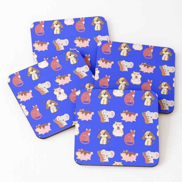 Item preview, Cute Animals Seamless Pattern designed and sold by PatternXS.