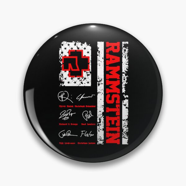 Rammstein Rammstein Band Music Pins and Buttons for Sale
