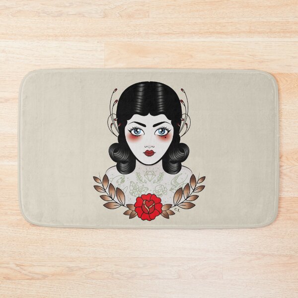 Item preview, Flapper Girl with Tatts - smaller placement designed and sold by Cale Lobba.
