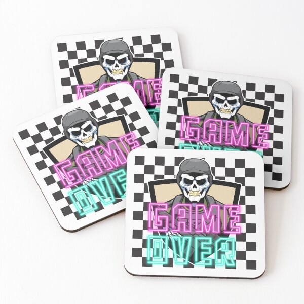 Item preview, Skeleton themed Game over designed and sold by Ssuwicha.