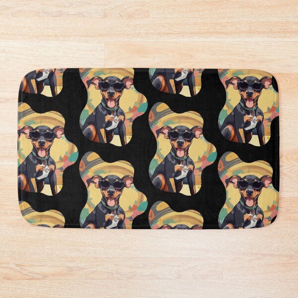 Item preview, Colorful Baby Natural Ear Doberman Dog designed and sold by yourwelcomee.