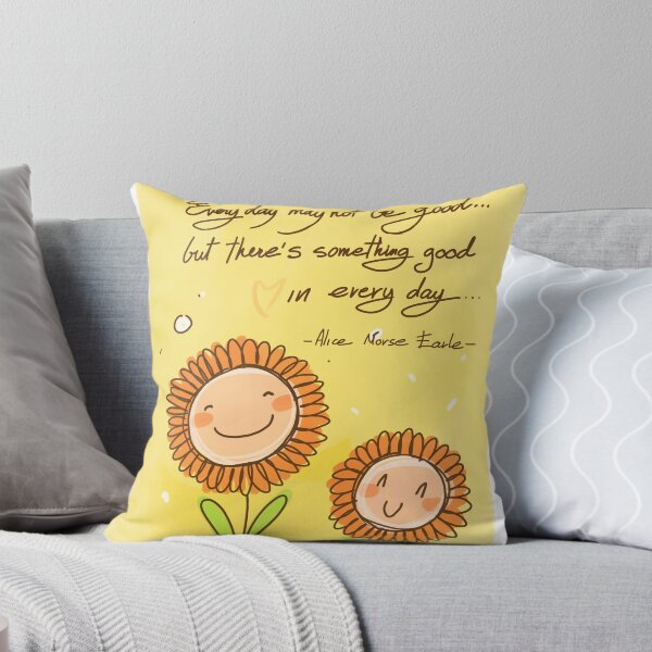 Item preview, Happy Sunflowers with Positive Quote designed and sold by PremDesign8.