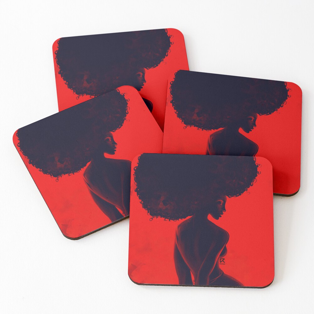 Item preview, Coasters (Set of 4) designed and sold by ROKZARTT.