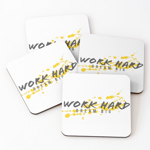 Item preview, work hard dream big designed and sold by ChanduCreater28.