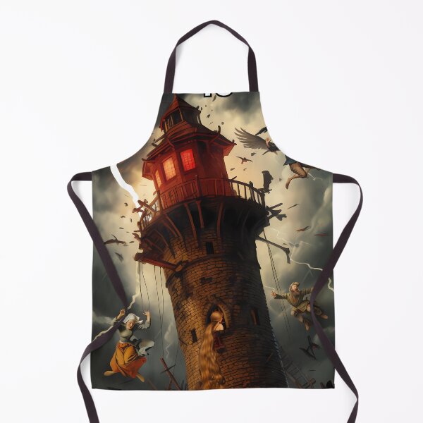 Item preview, Lunar Halo Tarot: The Tower designed and sold by lunarhalomedia.
