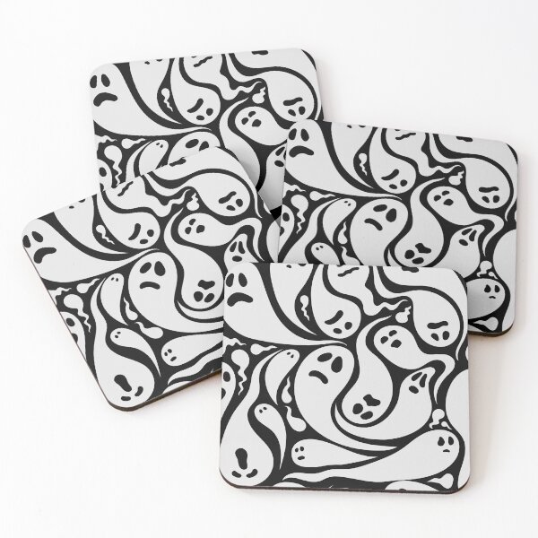 Item preview, Pattern with ghosts designed and sold by AnnaHolyph.