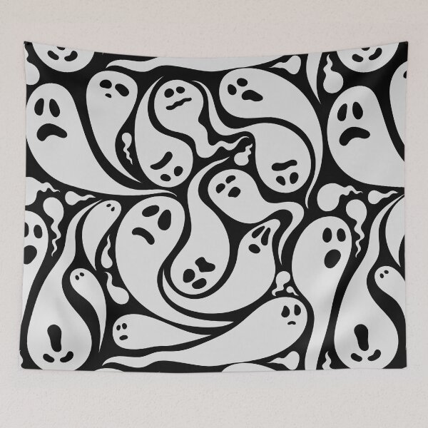 Item preview, Pattern with ghosts designed and sold by AnnaHolyph.