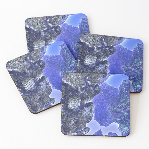 Item preview, Crystal giants - cool blue designed and sold by Aquaramelia.
