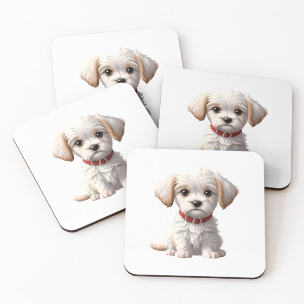 Aperçu de l'œuvre un mignon petit chien créée et vendue par INKNIK.